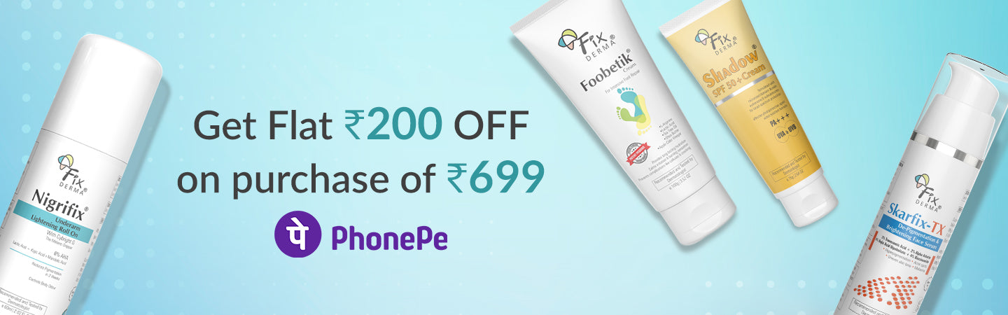 Fixderma x PhonePe