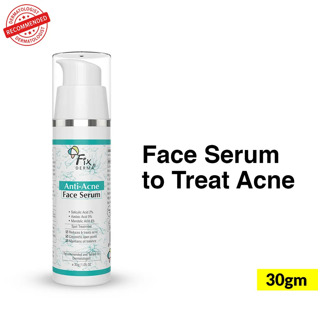 Anti-Acne Face Serum | 5% Azelaic acid, 4% Mandelic acid, 2% Salicylic acid serum