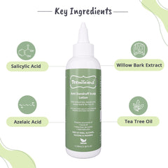 Teenilicious Anti-dandruff lotion with Salicylic Acid, Azelaic Acid & Tea Tree Oil for Folliculitis