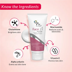 Face cream & Face Wash Combo Pack For All Skin Types