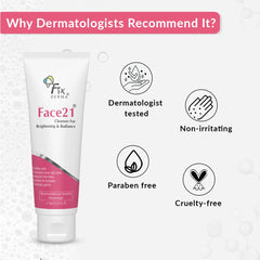 Dermatologists Recommended Face 21 Cleanser
