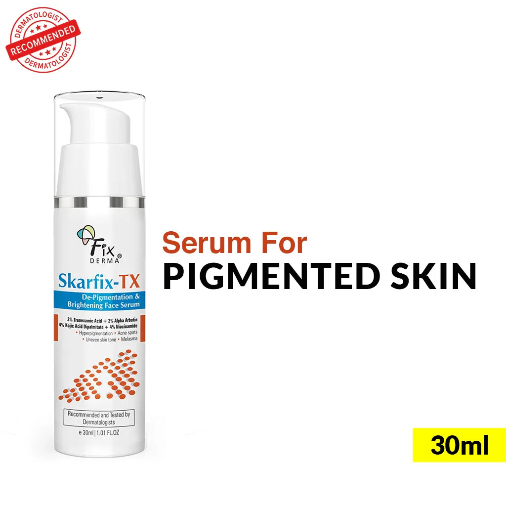 Serum for pigmented skin