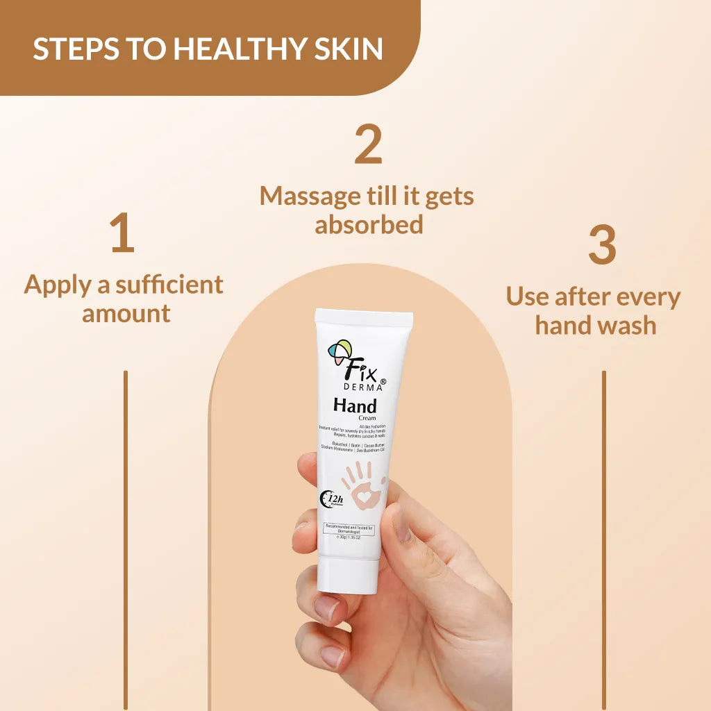 Hand Cream with Biotin, cocoa butter, sodium hyaluronate and bakuchiol