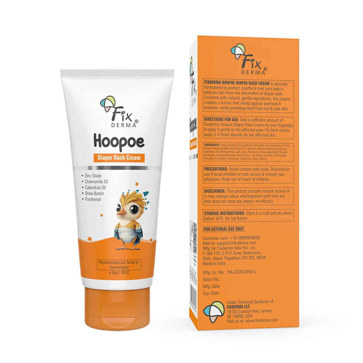 Hoopoe Diaper Rash Cream