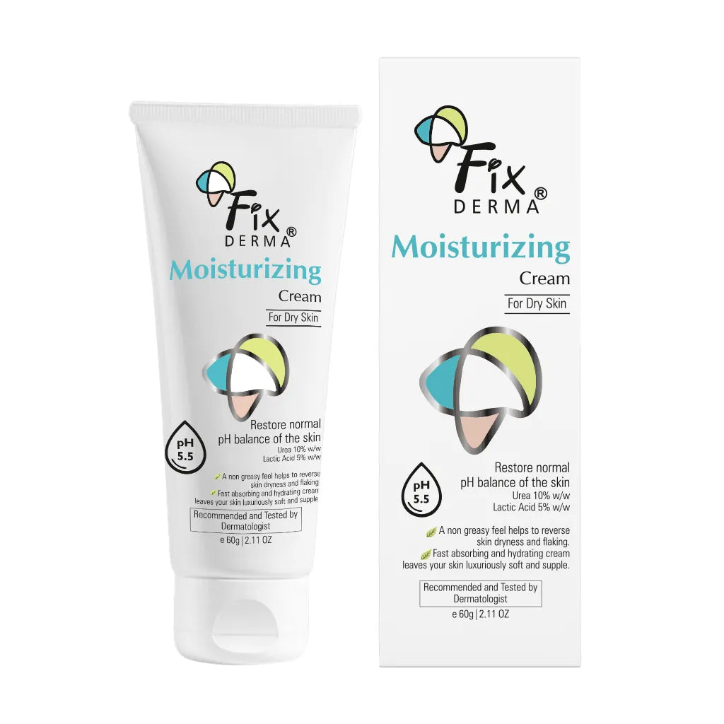 Moisturizing Cream for Dry Skin | 5% Lactic Acid, 10% Urea, 2% Almond Oil