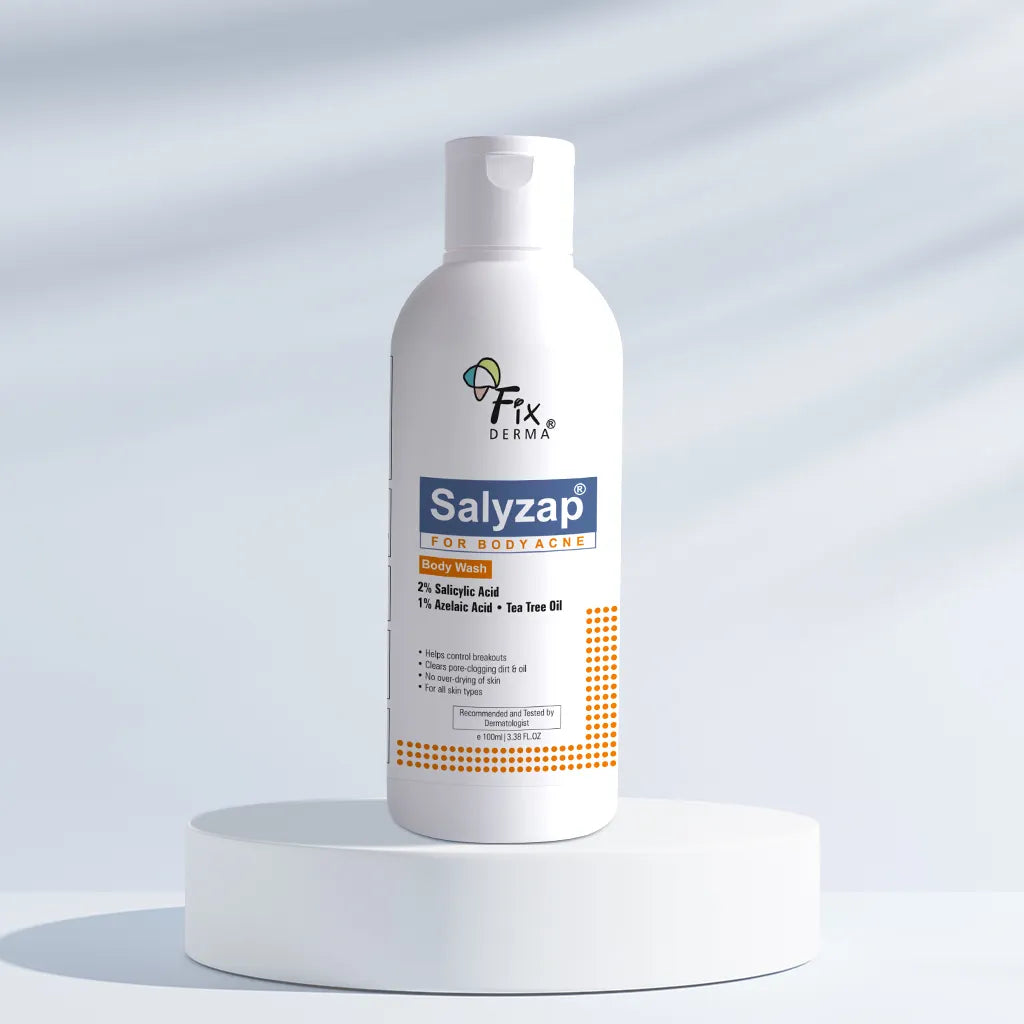 Salyzap Body Wash for Body Acne | Salicylic Acid Body Wash, 2% Salicylic acid, 1% Azelaic acid, 0.1% Tea tree oil