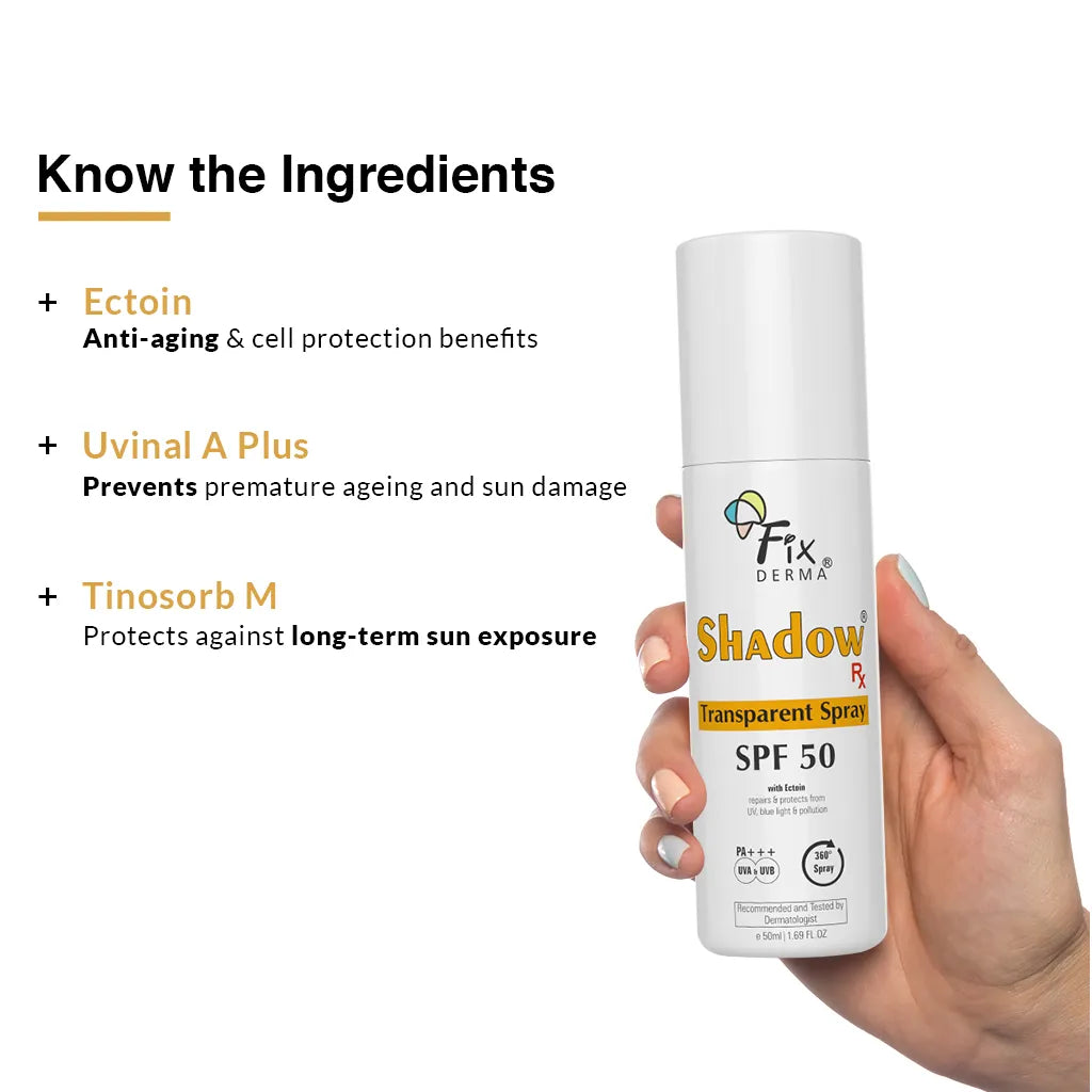 Shadow Rx Transparent Spray SPF 50