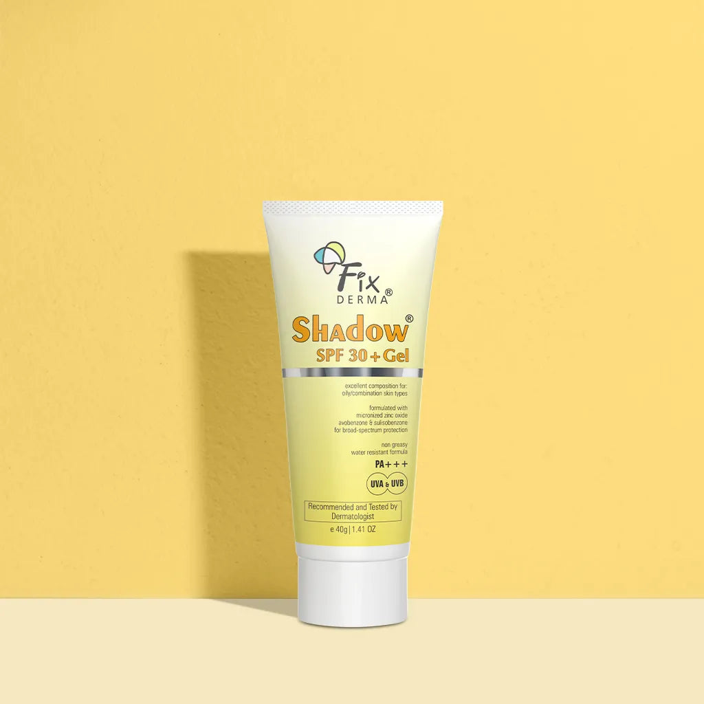 Shadow SPF 30+ Gel | Sunscreen for Oily & Acne Prone Skin | Protection against UVA and UVB rays