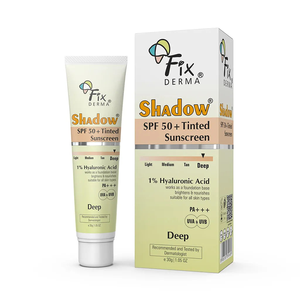 Shadow SPF 50+ Tinted Sunscreen | 1% Hyaluronic Acid