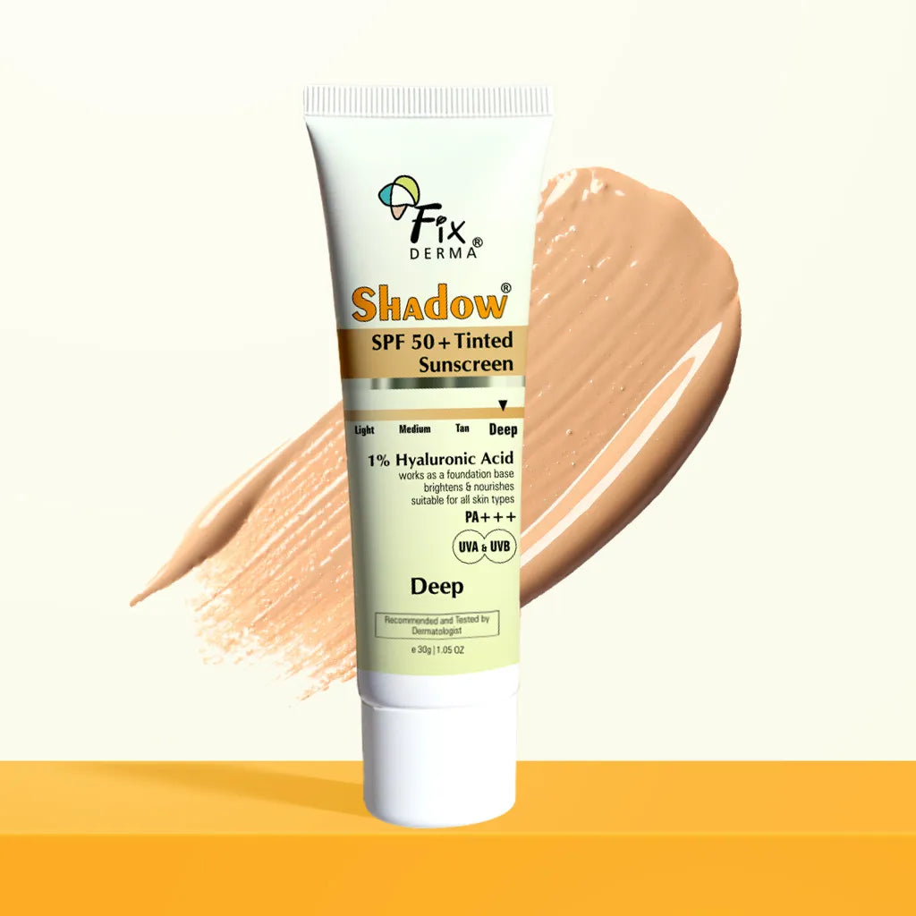 Shadow SPF 50+ Tinted Sunscreen | 1% Hyaluronic Acid