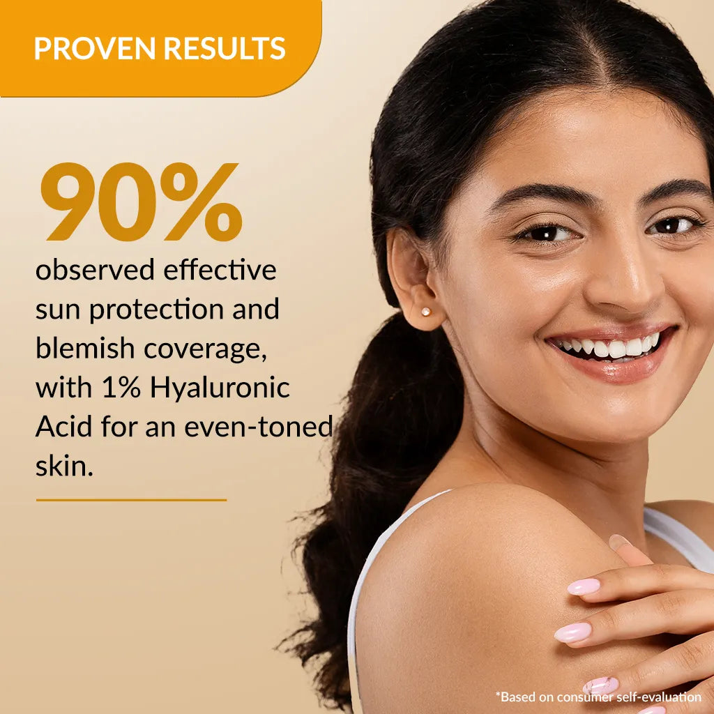 Shadow SPF 50+ Tinted Sunscreen | 1% Hyaluronic Acid