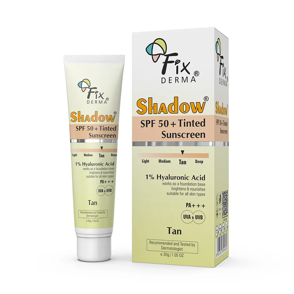 Shadow SPF 50+ Tinted Sunscreen | 1% Hyaluronic Acid