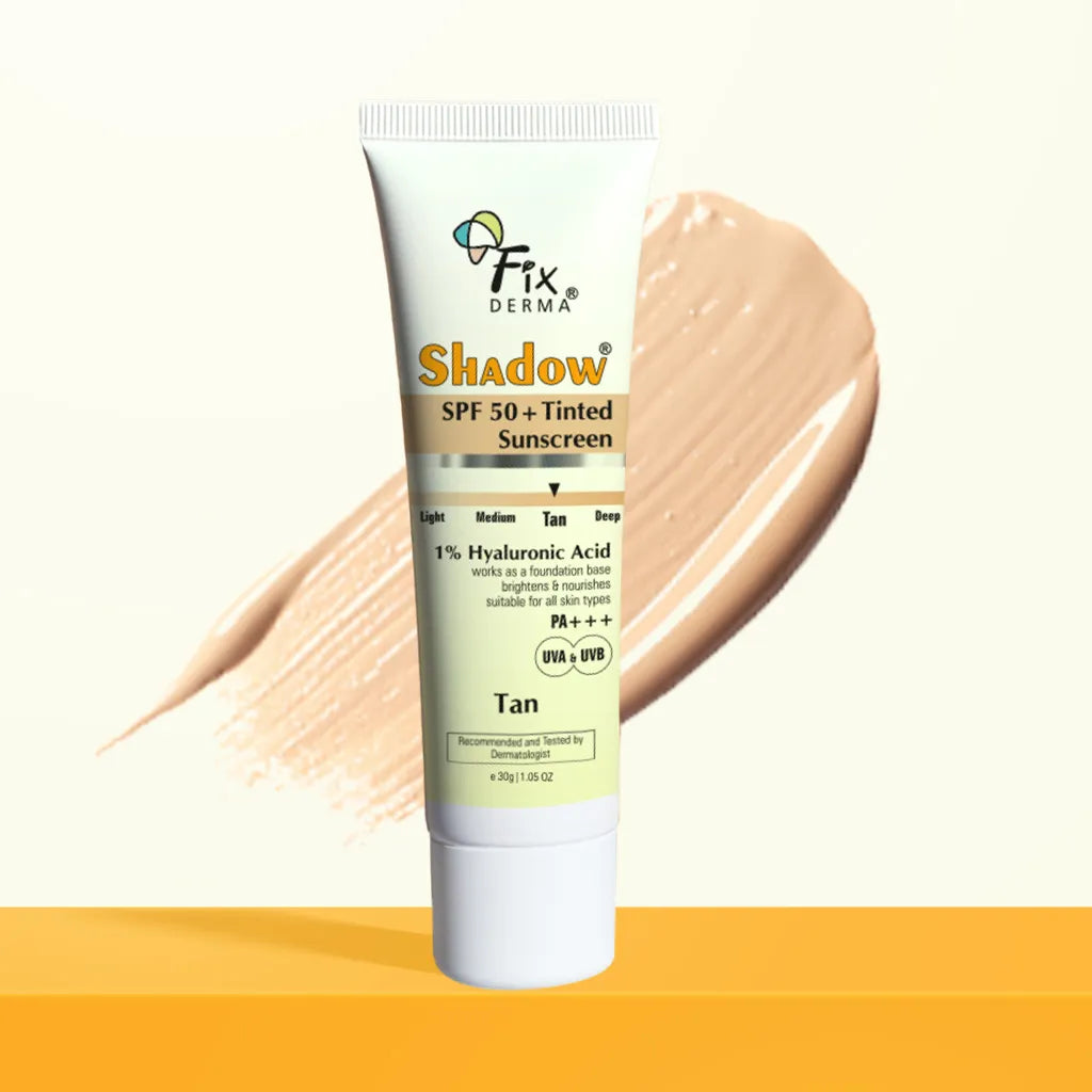 Shadow SPF 50+ Tinted Sunscreen | 1% Hyaluronic Acid